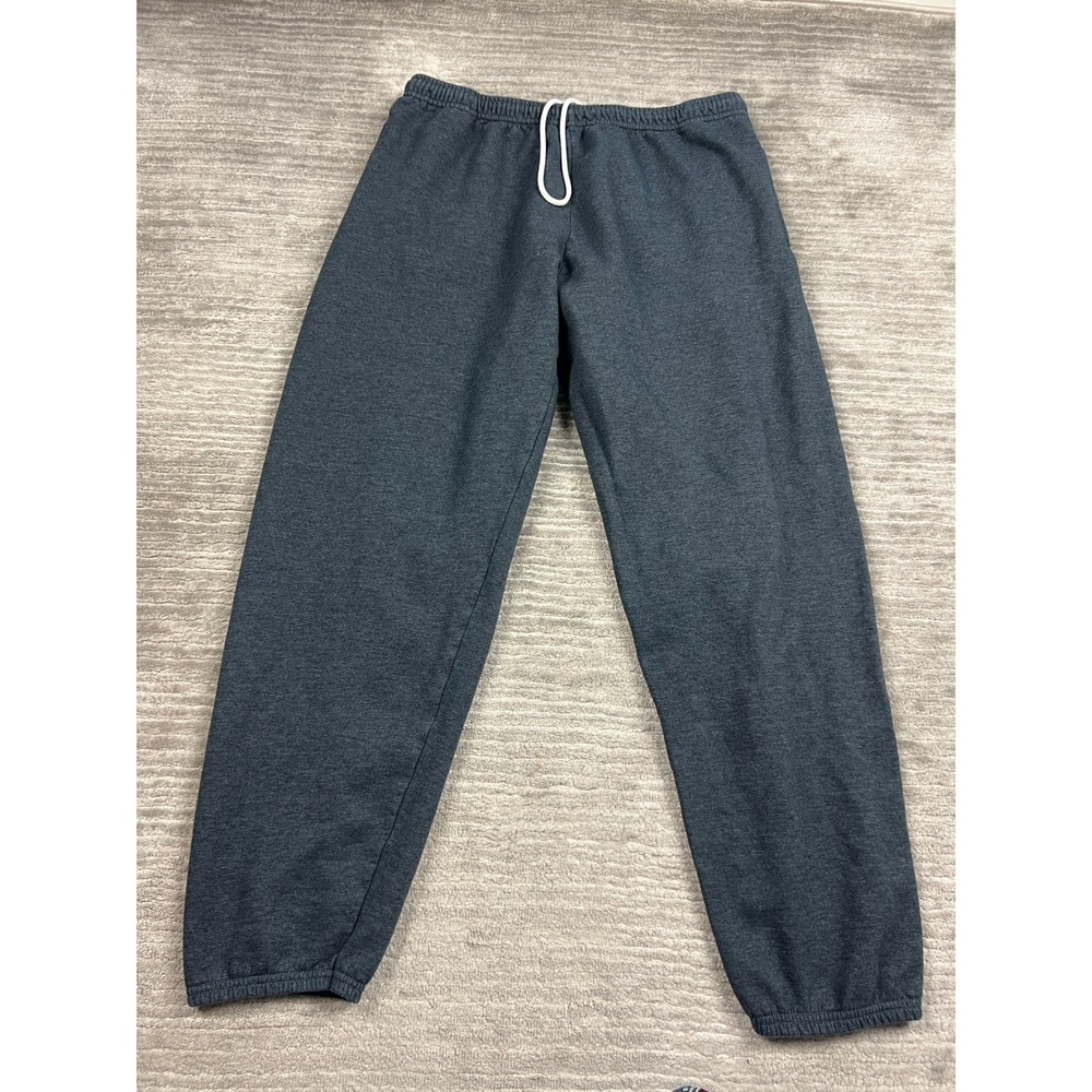 Athletic Works Sweatpants Mens XL Gray Charcoal Heather Fleece Jogger Drawstring